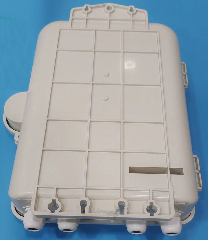 FTTH के लिए वॉल माउंट ABS आउटडोर फाइबर टर्मिनेशन बॉक्स 16 पोर्ट ODB ODP