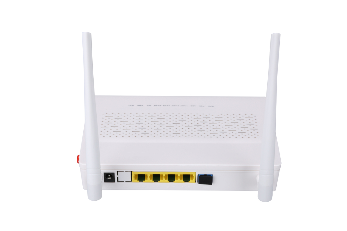 Onu नेटवर्क डिवाइस 3FE 1GE विभिन्न निर्माताओं, Huawei, ZTE, Cortina से OLT के साथ अच्छा इंटरवर्किंग