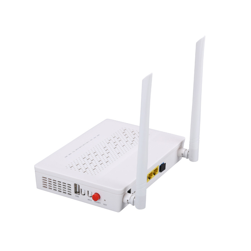 3FE 1GE WIFI POTS GPON EPON ONU 2T2R मोड 5DBI गेन 2.4G फ्रीक्वेंसी