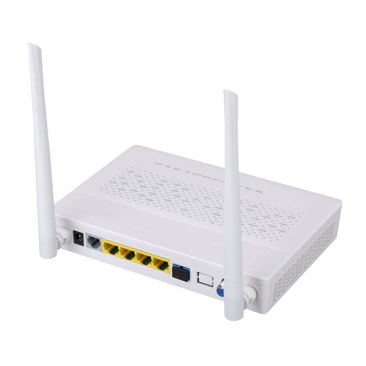TX 1310nm RX 1490nm FTTH ONU ONT 3FE 1GE वाईफाई पॉट्स CATV 2T2R मोड 5DBI गेन फ्रीक्वेंसी 2.4G