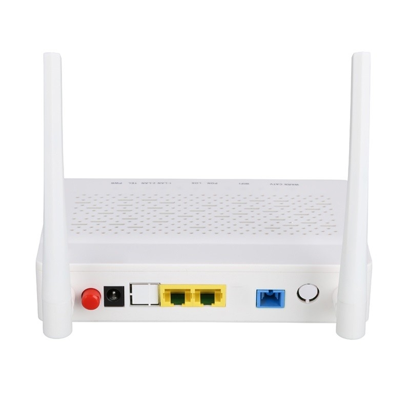 FTTH FTTB FTTX नेटवर्क के लिए 1GE 1FE वाईफ़ाई XPON ONU राउटर RJ45 इंटरफ़ेस