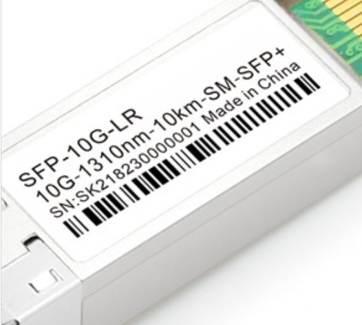 3.3V फाइबर ऑप्टिक ट्रांसमीटर और रिसीवर 10G SFP LR 10km 1310nm LC कनेक्टर