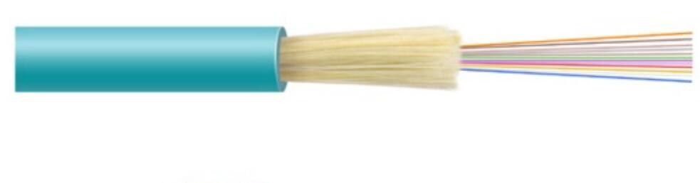 Aramid Fiber Optic Cable 12 Core, Cctv PVC वितरण फाइबर केबल
