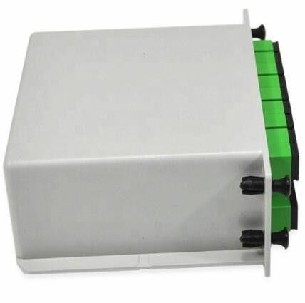 1650nm 1 × 16 PLC फाइबर ऑप्टिक स्प्लिटर SC APC कनेक्टर 0.3m लंबाई:
